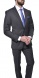 Grey wool Slim Fit suit