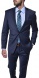 Modrý Slim Fit Oblek