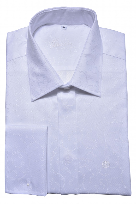White formal Classic Fit shirt - Shirts - E-shop | alaindelon.co.uk