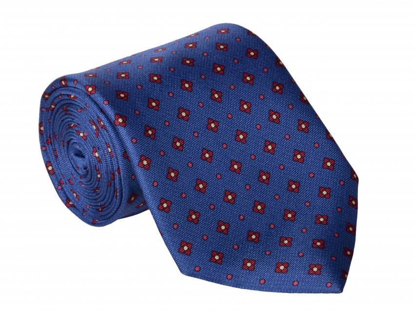 HAND MADE SILK TIE - Ties - E-shop | alaindelon.co.uk