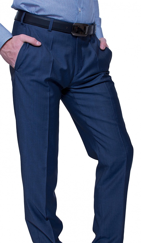 LIMITED EDITION Grey wool trousers - Trousers - E-shop | alaindelon.co.uk