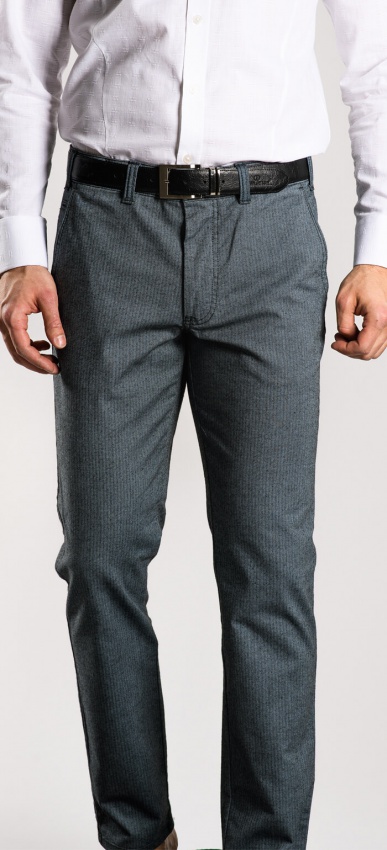 Grey chinos - Trousers - E-shop | alaindelon.co.uk