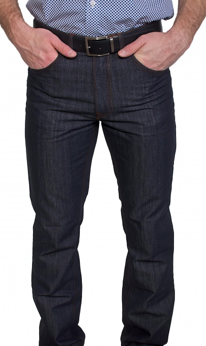 Dark blue jeans