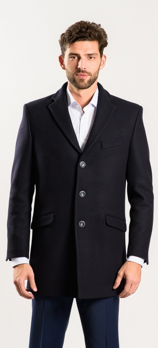 Black wool/cashmere jacket