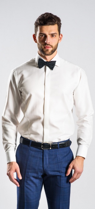 Champagne Extra Slim Fit formal shirt