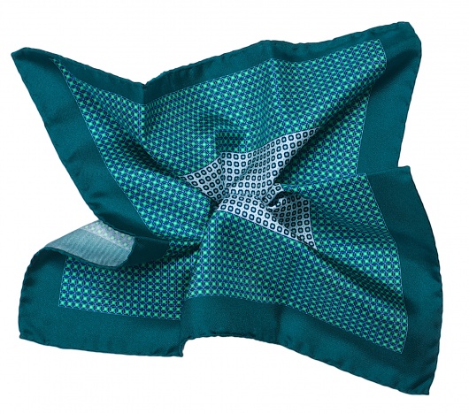 Silk pocket square