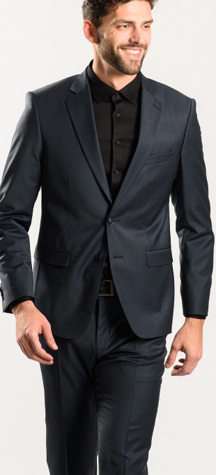 Dark grey Slim Fit suit - XL Sizes