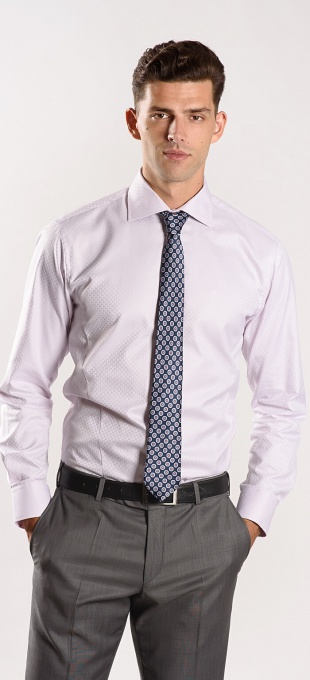 Pink Extra Slim Fit shirt