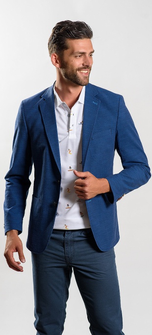 Blue summer blazer