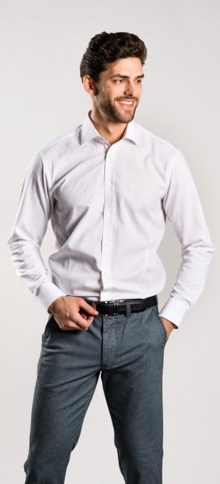 LIMITED EDITION white Slim Fit shirt