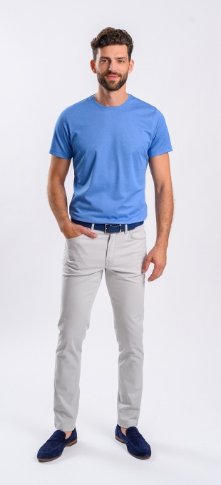 Grey Casual Trousers