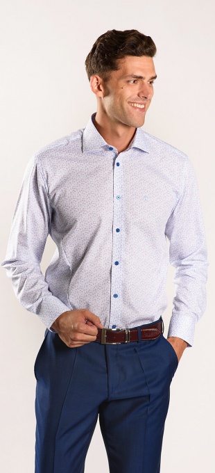 LIMITED EDITION blue Classic Fit shirt