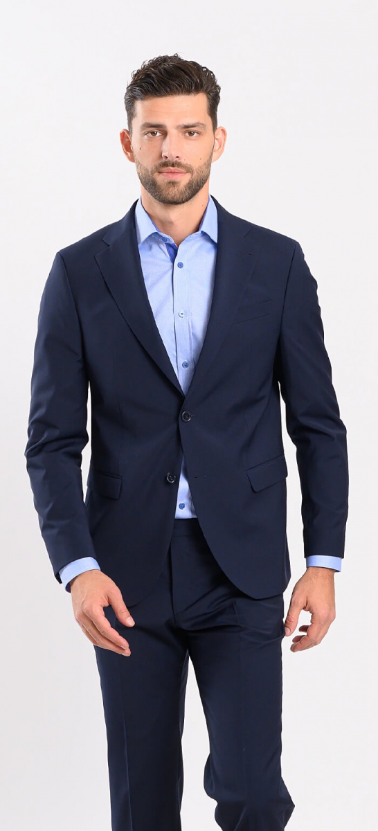 Dark blue suit jacket Basic line XL sizes