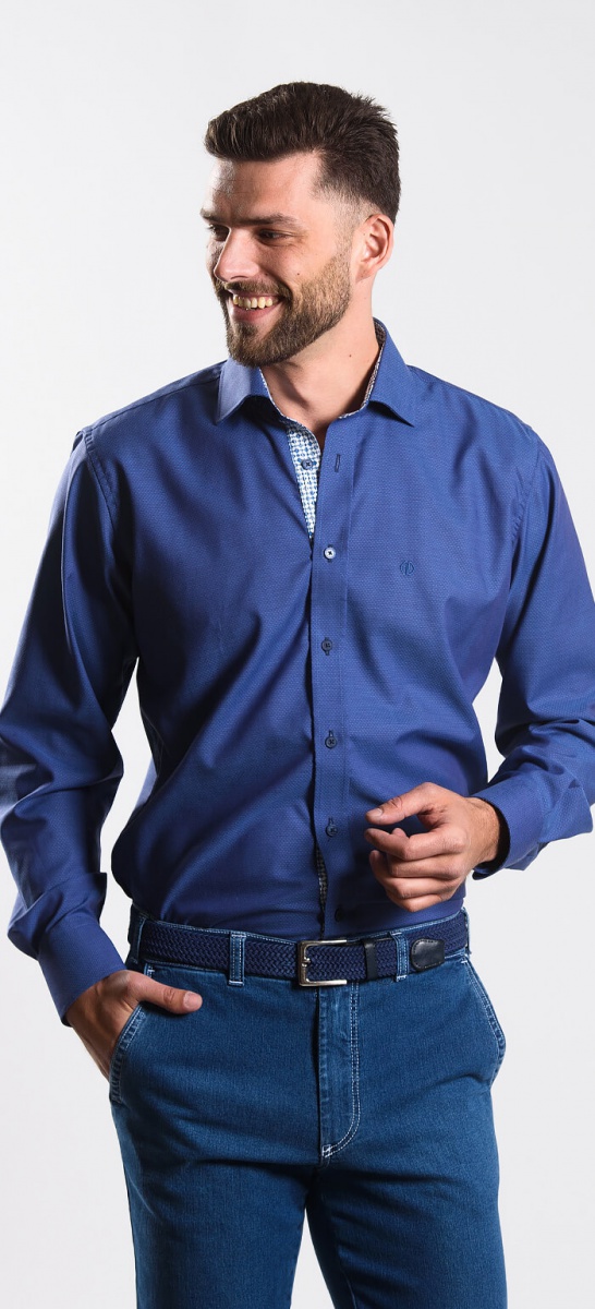 Dark blue Slim Fit shirt