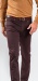 Dark brown cotton jeans