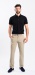 Brown Sand Chino trousers with Pattern