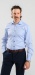 Blue Extra Slim Fit Shirt with fine pattern