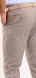Béžovo-biele voľnočasové nohavice so vzorom kohútej stopy