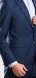 Dark blue Slim Fit suit - XL size