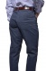 Blue casual chinos