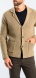 Beige wool cardigan