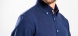 Dark blue Extra Slim Fit linen shirt