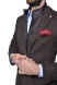 Brown autumn wool blazer