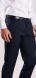 Tmavomodré basic oblekové nohavice