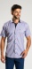 Checkered Slim Fit short sleeved shirt
