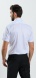 White Patterned Extra Slim Fit Short-Sleeve Shirt