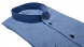 Blue linen Extra Slim Fit short sleeved shirt