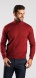 Burgundy turtleneck