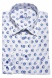 Modrá Slim Fit ľanová košeľa