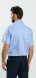 Blue Patterned Classic Fit Short-Sleeve Shirt