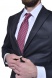 Čierny Ultra Slim Fit business oblek