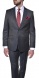 Šedý vlnený Slim Fit oblek