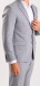 Grey Checkered Slim Fit Suit