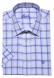 Károvaná Slim Fit košeľa s krátkym rukávom