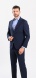 Dark blue suit jacket Basic line