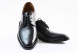 Black derby shoes