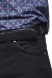 Black five pocket trousers