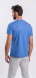 Blue T-Shirt with Fine Pattern