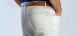 Creamy jeans
