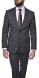 Šedý vlnený Slim Fit oblek