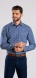 Modrá voľnočasová Extra Slim Fit košeľa