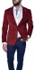 Burgundy courdoy blazer