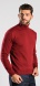 Burgundy turtleneck