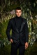 Black wool tuxedo