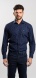 Dark blue casual Extra Slim Fit shirt