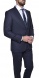 Tmavomodrý Slim Fit oblek